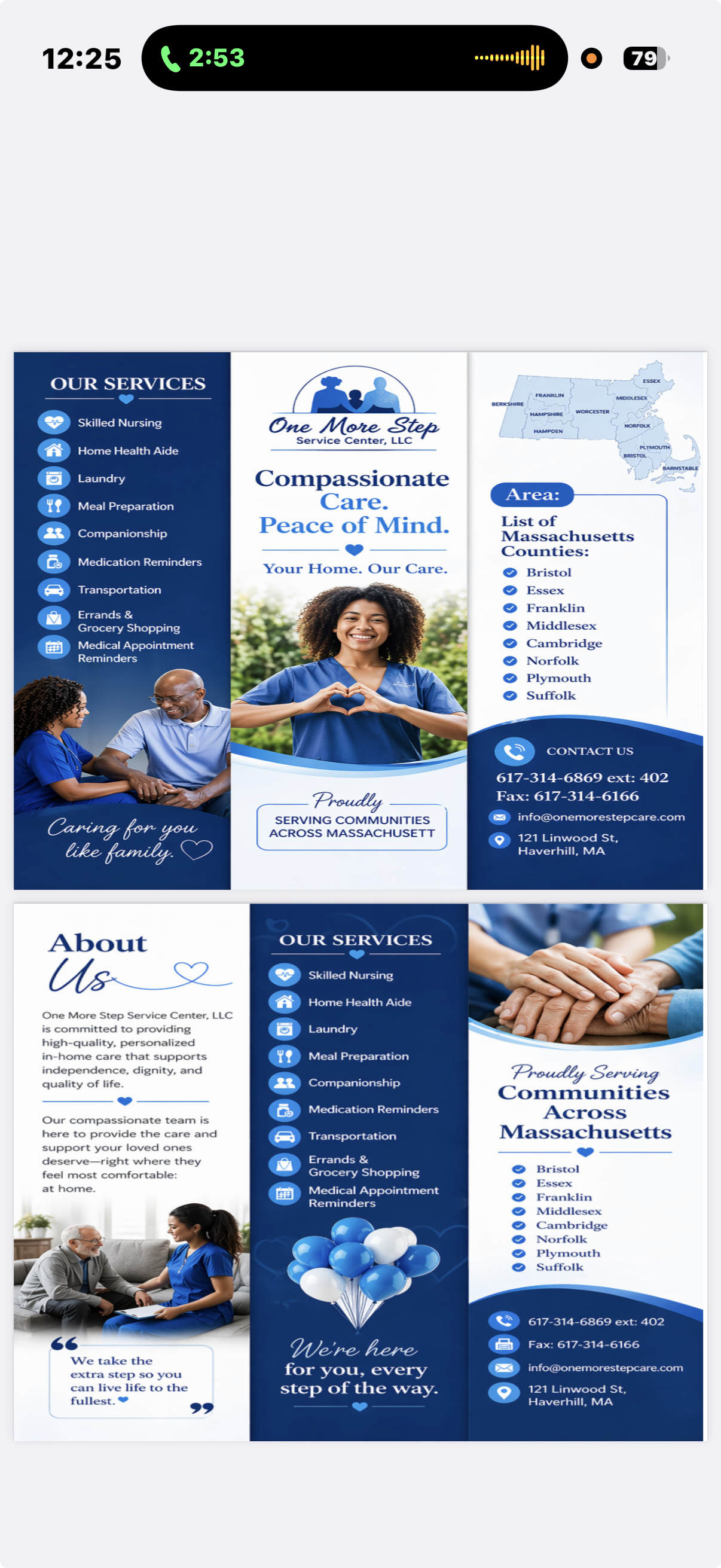 One More Step Service Center LLC at Haverhill, MA