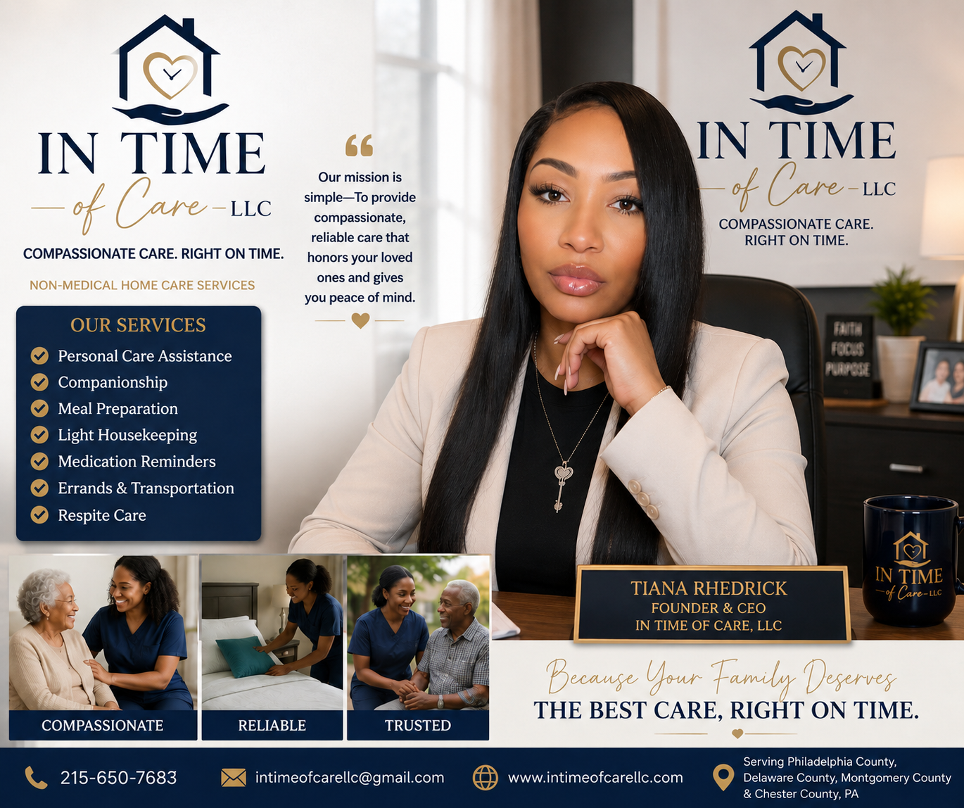In Time Of Care, LLC at Philadelphia, PA