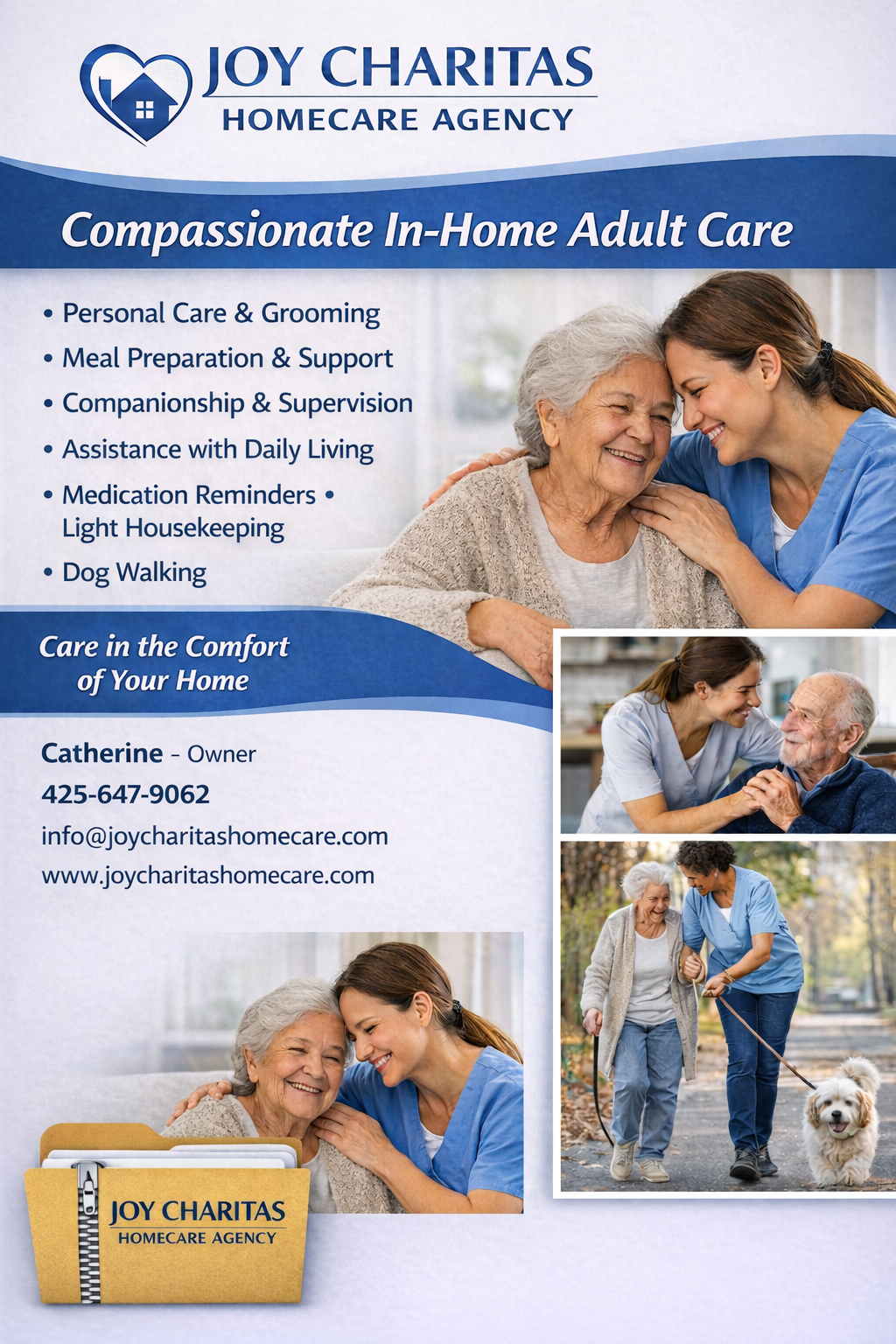 Joy Charitas Staffing Agency LLC at Snoqualmie, WA