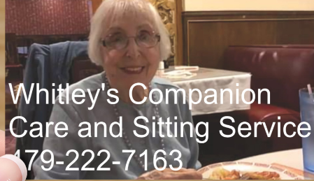 Frankie with Whitley's Companion Care and Sitting Service - Arkansas - Fort Smith, AR